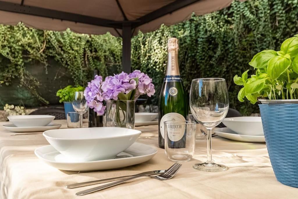 Apartmán Genova Garden, Vicino Al Gaslini E Boccadasse Exteriér fotografie